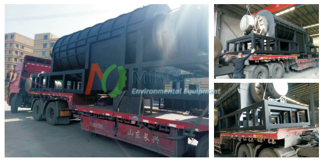 Henan Mingjie Environmental Equipment Co., Ltd. γραμμή παραγωγής του κατασκευαστή
